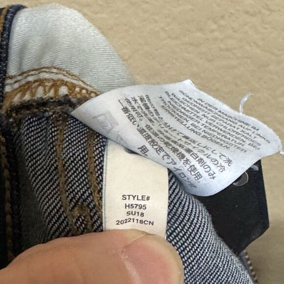 Madewell Larkspur Dark Wash 9-Inch High-Rise Skinny Jeans Women's 25S Stretch - Picture 13 of 16